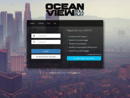 SAMP Сервер Ocean View Roleplay | LIGHT RP | [ITA]