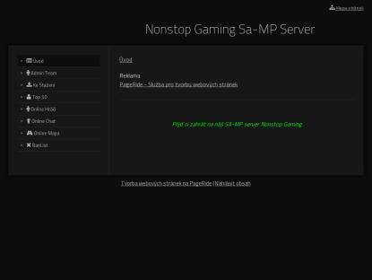 SAMP Сервер [CZ-SK] Nonstop Gaming [0.3z]