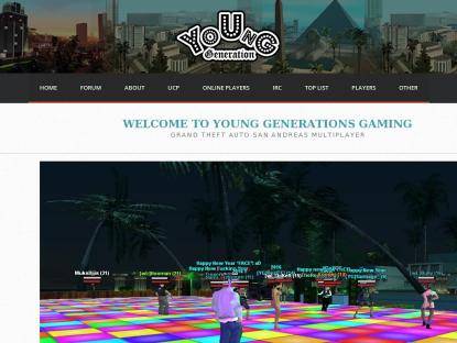 SAMP Сервер YoUnG Generation Gaming! [3.7]