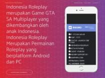 SAMP сервер Indonesia RolePlay | SA-MP Mobile