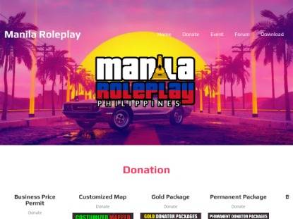 SAMP Сервер Manila Roleplay (XXX.manila-rp.info)