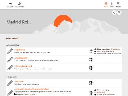SAMP Сервер » Madrid RP | Roleplay en espaсol v1.0