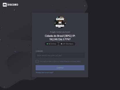 SAMP Сервер Cidade do Brasil RPG (ANDROID/PC)
