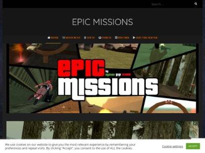 SAMP Сервер • Epic Missions • v1.1 [ •• HALLOWEEN EVENT •• ]