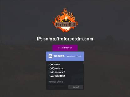 SAMP Сервер FIREFORCETDM [FF:TDM] discord.fireforcetdm.com