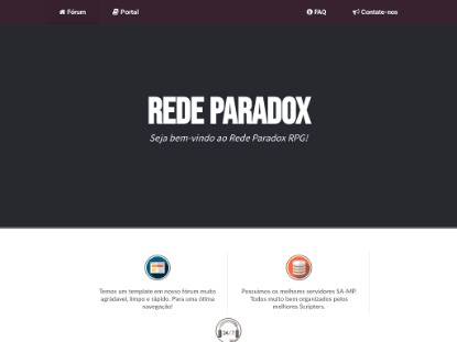 SAMP Сервер Rede Paradox RPG [Editamos RG]