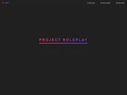 SAMP Сервер [0.3.7/DL] Project Roleplay