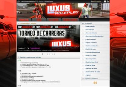 SAMP Сервер Project Reality Roleplay Logue com seu XXXme OOC