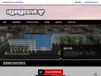 SAMP Сервер Interactive LS Roleplay [0.3.7-R2] [ENG]