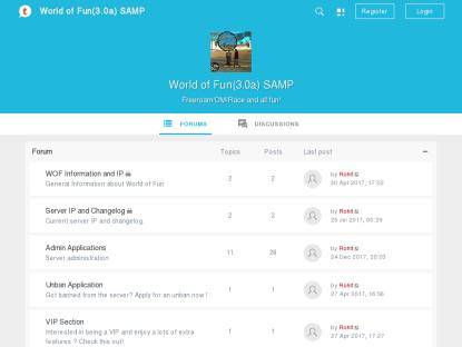 SAMP Сервер [WoF]World of Fun ..|FREEROAM-DM-RACE|..