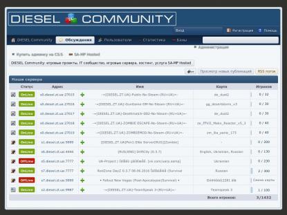 SAMP Сервер SAMP SERVER