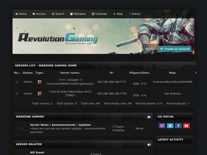 SAMP Сервер SAMP SERVER