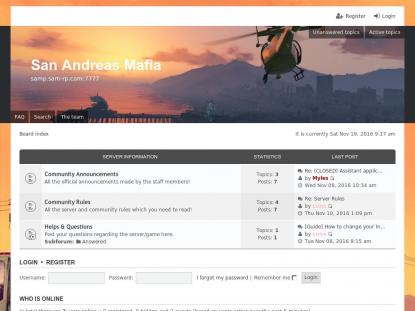 SAMP Сервер SAMP SERVER
