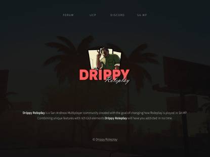 SAMP Сервер Drippy Roleplay