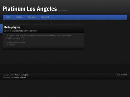 SAMP Сервер SAMP SERVER