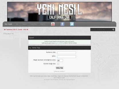 SAMP Сервер [YN:CNR] Yeni IP : 212.68.33.15:7777