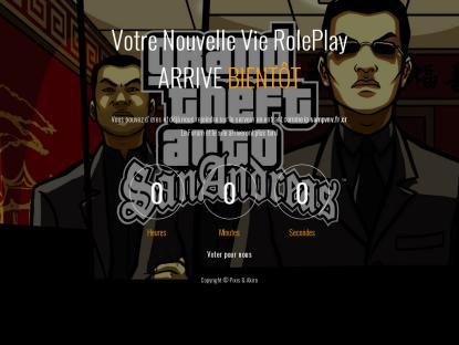 SAMP Сервер [FR-RP] Votre Nouvelle Vie 0.3.7 (RфlePlay)