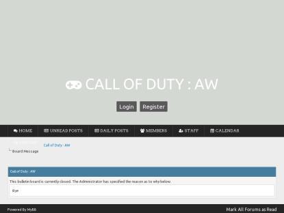SAMP Сервер •• Call of Duty - Advanced Warfare •• (0.3.7)