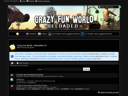 SAMP Сервер [GER/ENG] Crazy Fun World | cfw.Eagles-Clan.com