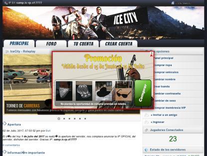 SAMP Сервер IceCity Roleplay - Rol en espaсol