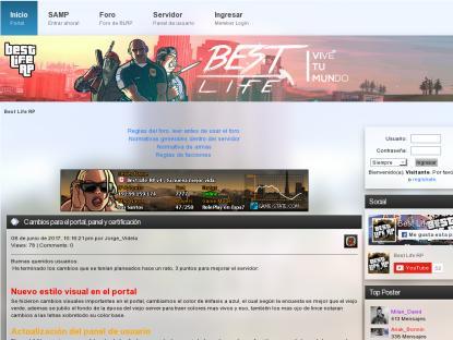 SAMP Сервер [Adios <3] Mas info> XXX.bestliferp.com