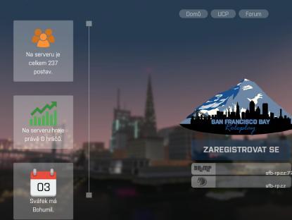 SAMP Сервер San Francisco Bay RP | 0.3.7 | sfb-rp.cz