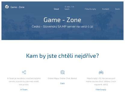 SAMP Сервер [CZ/SK] - Game - Zone - [VIP] [0.3z]
