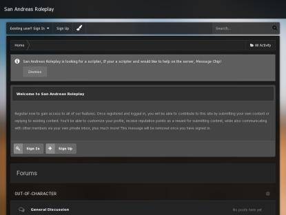 SAMP Сервер [ENG] Medium RP || San Andreas Roleplay