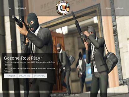 SAMP Сервер GoZone Roleplay [S1] - [Rol en Espaсol]