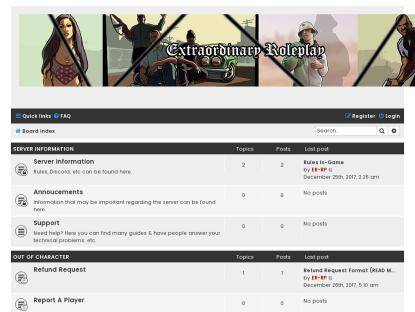 SAMP Сервер Extraordinary Roleplay [Double TLS! | EVENTS]