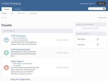 SAMP Сервер [ENG - 0.3.7] United Roleplay
