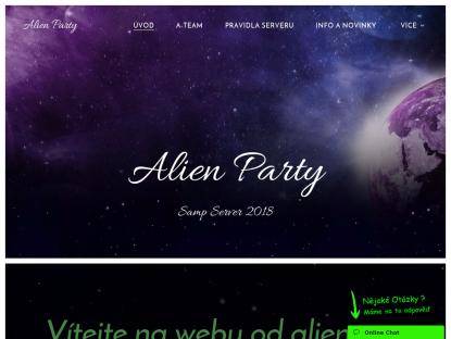 SAMP Сервер | CZ | SK | -=Alien Party=- | FreeVIP | 0.3z |
