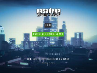 SAMP Сервер Pasadena Roleplay - Juego del Rol