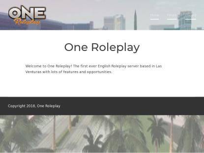 SAMP Сервер One Roleplay | one-rp.com [MAINTENANCE]