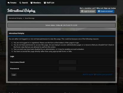 SAMP Сервер International Roleplay[Original 2011]