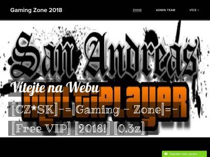 SAMP Сервер [CZ*SK]-=|Gaming - Zone|=-[Free VIP]