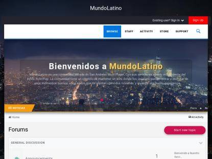 SAMP Сервер [ROL]..:Mundo LatiXXX RolePlay v2.2:..[ML:RP]