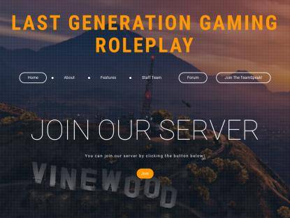 SAMP Сервер Last Generation Gaming Roleplay [lgg