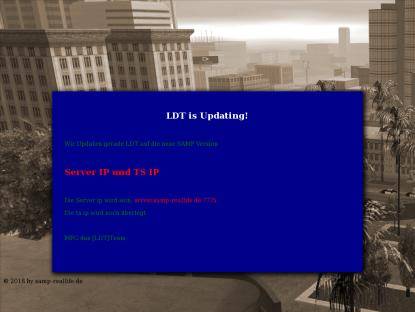 SAMP Сервер °LDT-Reallife° | °[SA:MP 0.3.DL]°