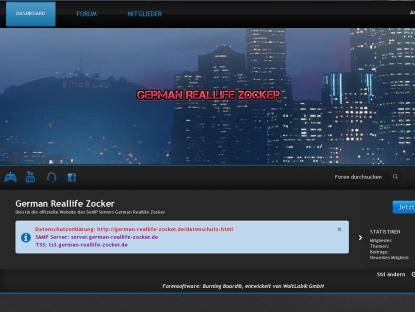 SAMP Сервер *German Reallife Zocker* | * Reloaded