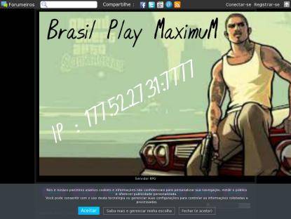 SAMP Сервер Brasil PlayMaximum ®| [Update: [16/07/2018]