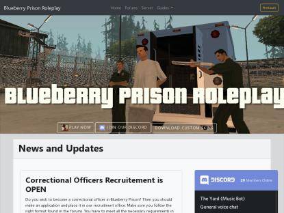 SAMP Сервер Blueberry Prison Roleplay