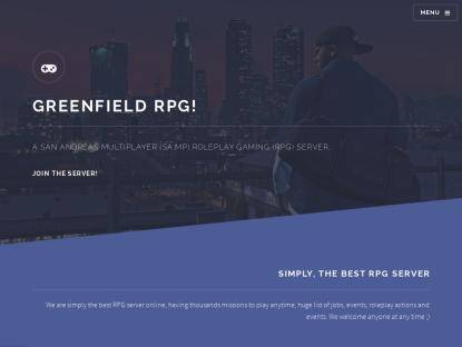 SAMP Сервер Greenfield RPG moved to 54.38.212.46:7777