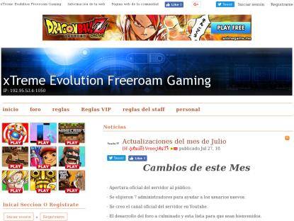 SAMP Сервер --&gt; xTreme Evolution Freeroam Gaming! [EN/ES]