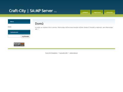 SAMP Сервер [Cz/Sk] Craft-City | Test Server 0.3z |
