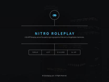 SAMP Сервер Use nitro-rp.com as an IP
