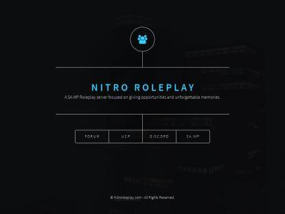 SAMP Сервер Nitro Roleplay [Map Editor]