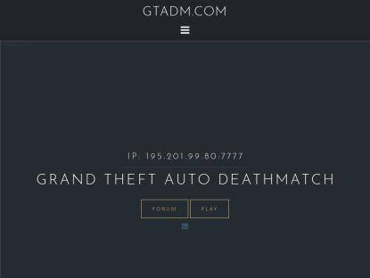 SAMP Сервер °•¤ GTADM ¤•° All-In || RPG : Gang-Wars : Racing