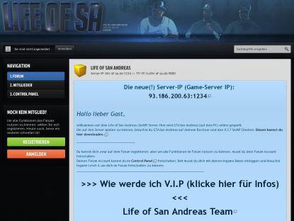 SAMP Сервер Life of San Andreas