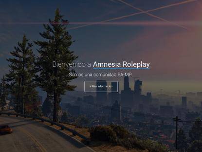 SAMP Сервер « Amnesia Roleplay ~ Stats Activos ЎEspaсol! »